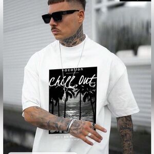 Black and white shirt